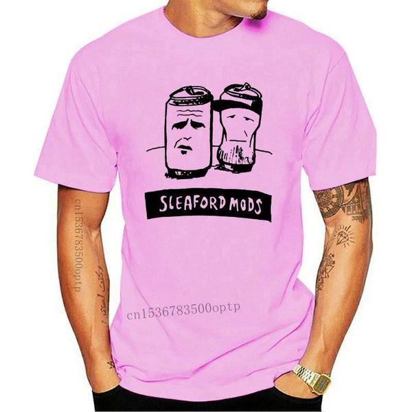 

men's t-shirts sleaford mods cans t shirt punk music arcade fire babyshambles, White;black