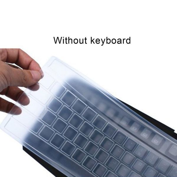

wireless mechanical keyboard cushion protective cover universal dust concave-convex transparent film waterproof covers