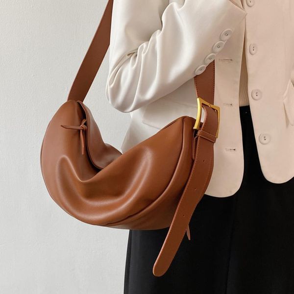 

evening bags fashion big capacity package female trend network red minimalist messenger bag casual atmosphere shoulder dumplings