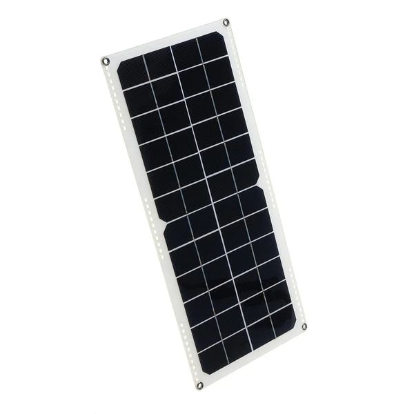10 Вт монокристаллическая панель солнечной панели DIY с 2 разъемами (