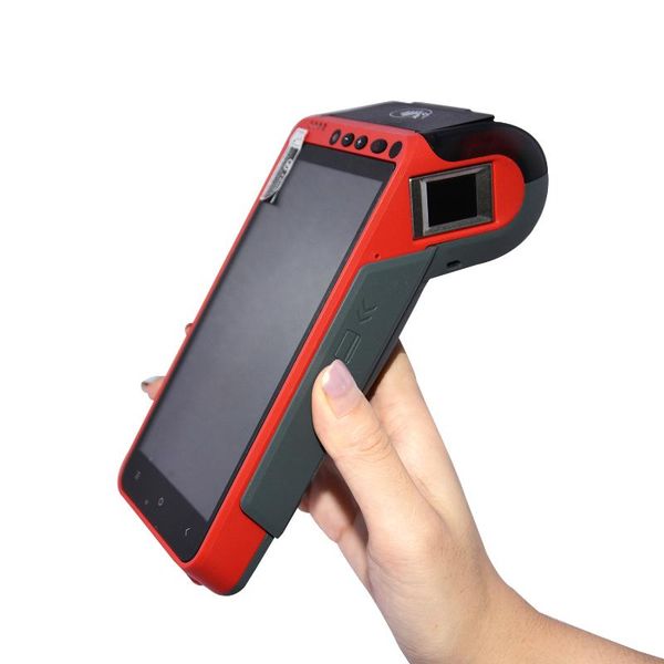 

android fingerprint 4g global terminal with nfc magnetic contact chip reader hcc-z100c printers