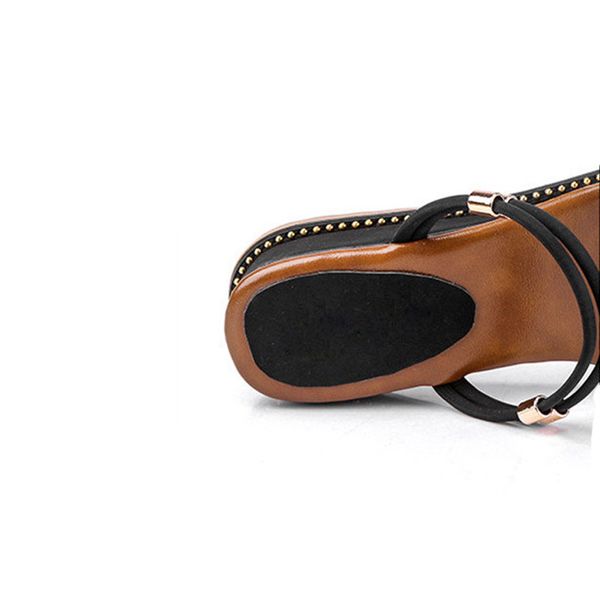

sandals yaerni summer wedge women shoes elegant ladies woman e9471 tv6x, Black