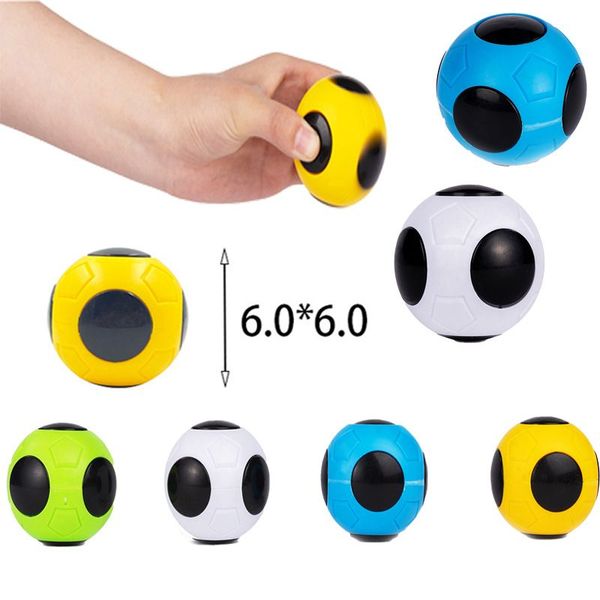 

world cup 2021 spinning decompression toy 6.0cm fingertip soccer spinner