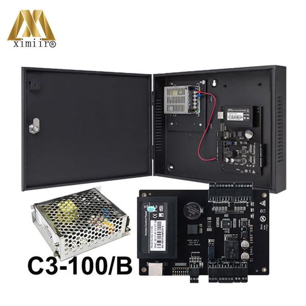 

high user capacity door access control zk c3 series for 1,2,4 doors lan panel fingerprint