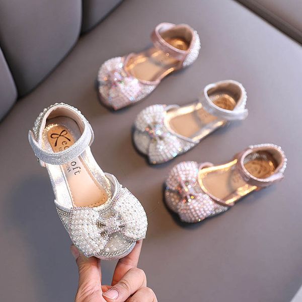 

girls sneakers kids shoes spring autumn princess pearl sequin children footwear baby shoe bows bowknot b7837, Black;red