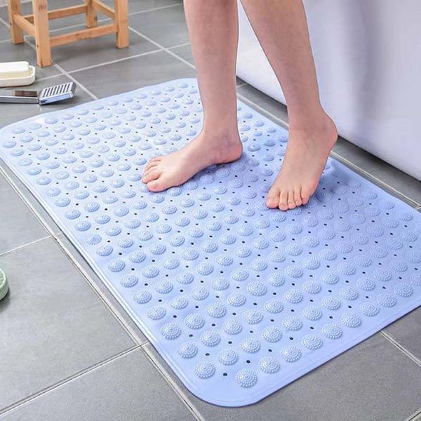 

bath mats large strong suction bathroom mat anti slip for home foot pad pvc massage particles