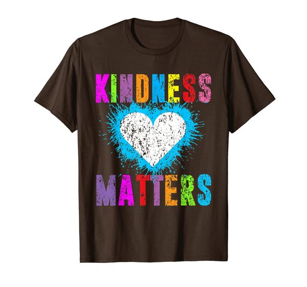 

kindness matters choose kind anti bullying movement shirt, White;black