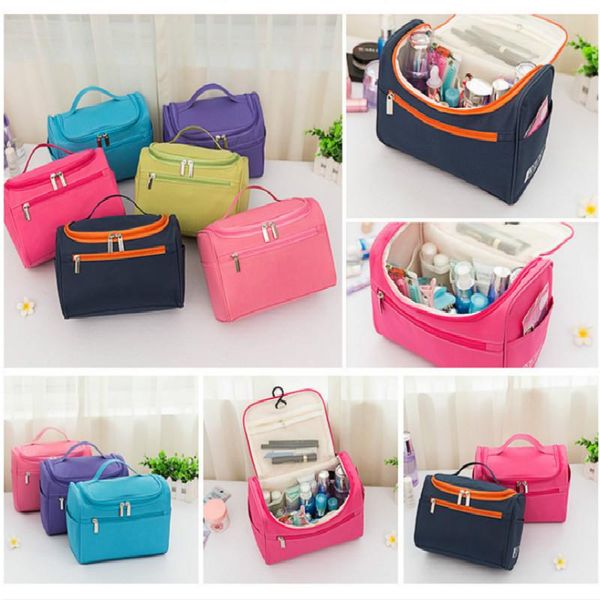 

makeup bag women bags men large waterproof nylon travel cosmetic organizer case necessaries make up wash toiletry & cases