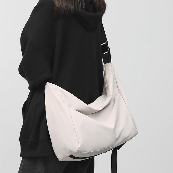 

cross body shoulder bag messenger female canvas large-capacity literature art cute student class portable book