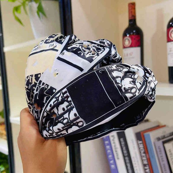 

new hair hoop fashion black and white knot lovely wide edge pressure female, Pink