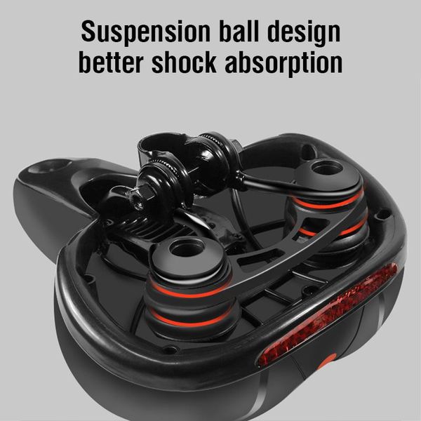 

bike saddles saddle absorber bicycle cover soft shockproof seat road mountain racing cycling accessories