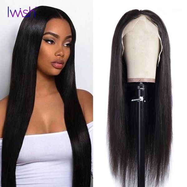 

13x6 straight lace frontal wigs hd transparent 28 inch brazilian front human hair for women 150 density remy1, Black;brown