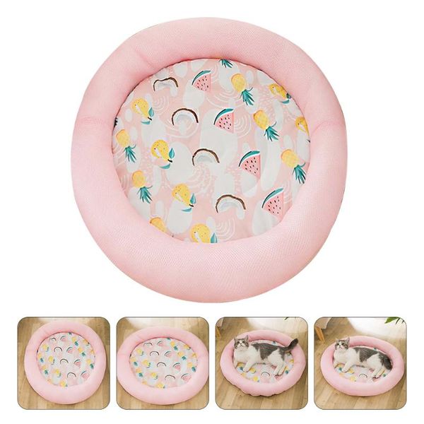 

cat beds & furniture pet cooling bed summer sleeping resting pad cushion for small dog and