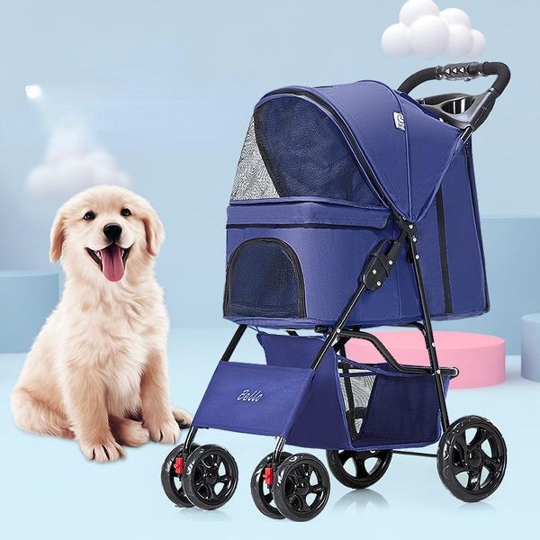 

dog car seat covers pet stroller portable folding travel accessories
