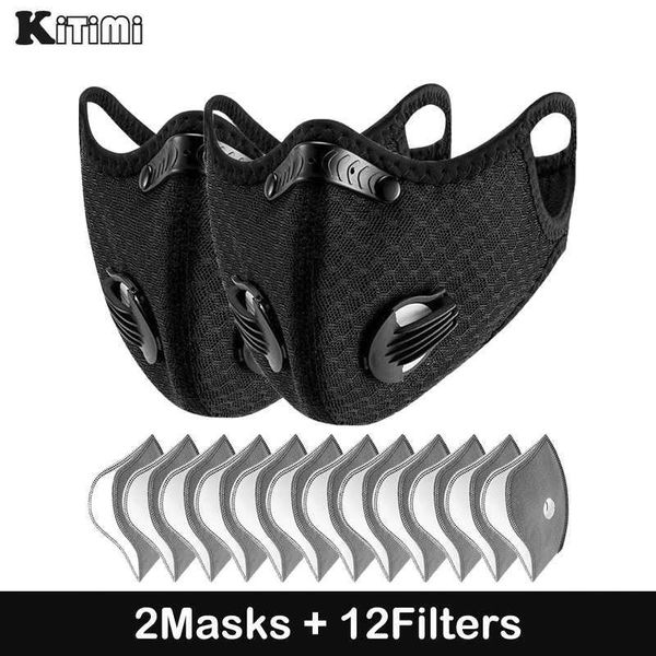 

masquelavable with 4 replacement pad 2 exhaust cover for cycling outdoor cubre bocas mascarafacial halloween cosplay