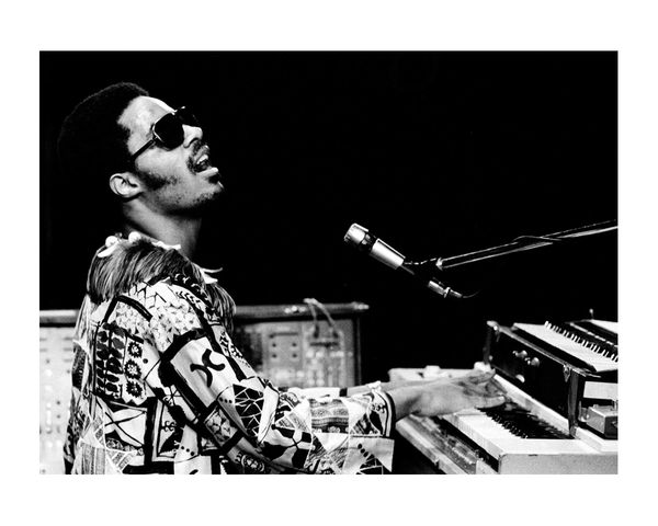 

stevie wonder piano black and white poster painting print home decor framed or unframed ppaper material