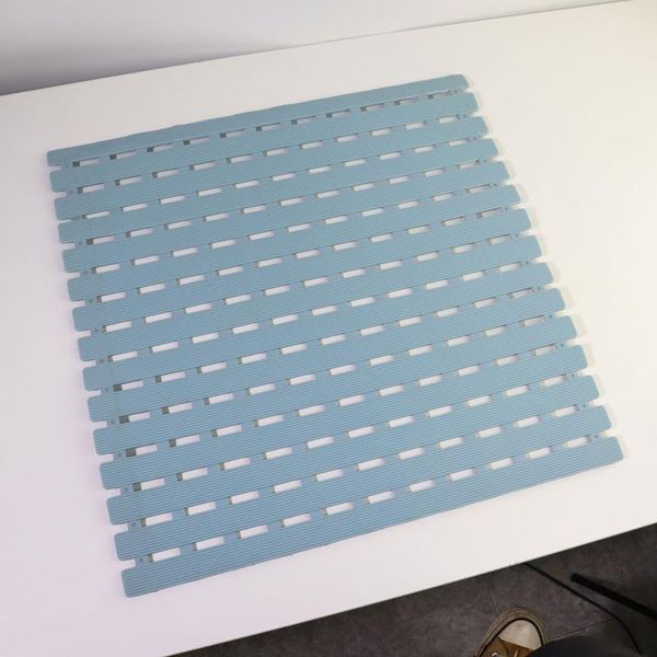 

bath accessory set bathroom non-slip mat for foldable hollow bathtub with suction cup pvc foot