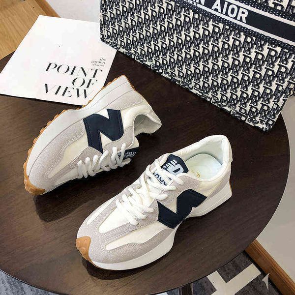 

chunqiu women's fashion thick bottom non - slip new outdoor recreational sports shoes h0901, Black