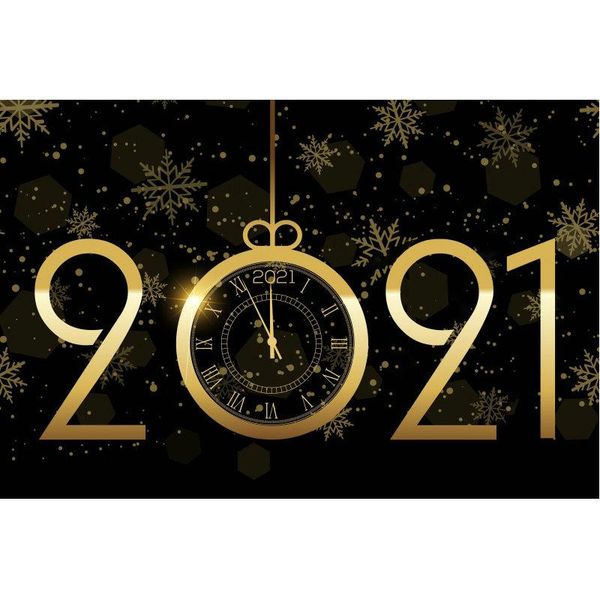 

party decoration happy year backdrop snowflake clock background family christmas decor xmas po booth studio pography prop