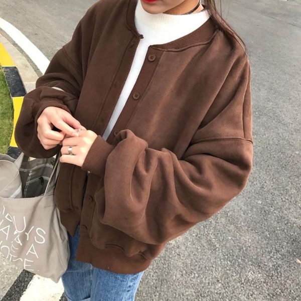 

women's vests brown y2k aesthetic hoodies women vintage zip up sweatshirt winter jacket clothes pockets long sleeve hooded pullovers #t, Black;white