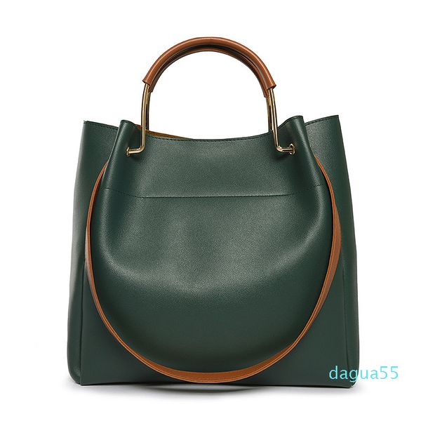 Borsa a tracolla da donna Europa America Tote di grande capacità Borse diagonali Borsa in pelle color olio puro Borsa casual da donna di alta qualità C1223