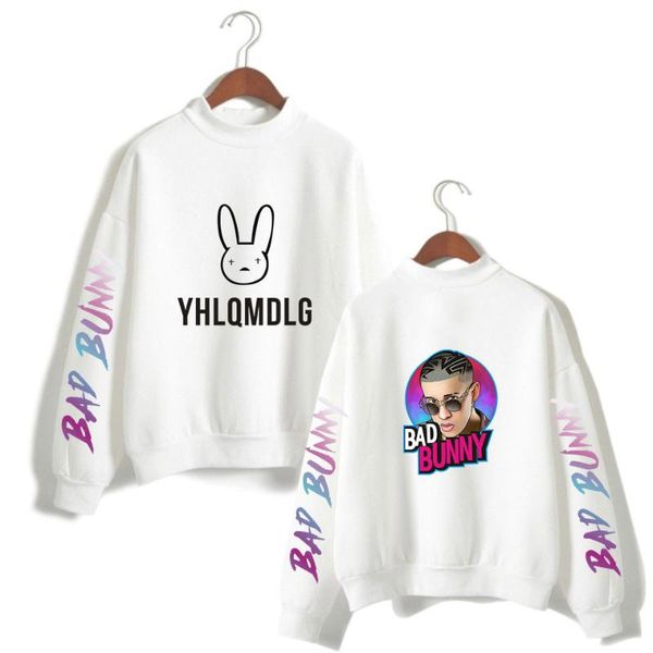 

men's hoodies & sweatshirts hip hop rapper bad men women long sleeve fleece turtleneck sweatshirt moletom masculino harajuku pullover, Black