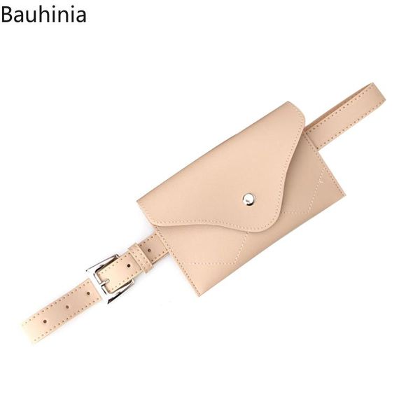 Cinture Bauhinia 108 cm Pelle artificiale di alta qualità Casual Semplici regali da donna Borsa da cintura moda retrò in puro colore