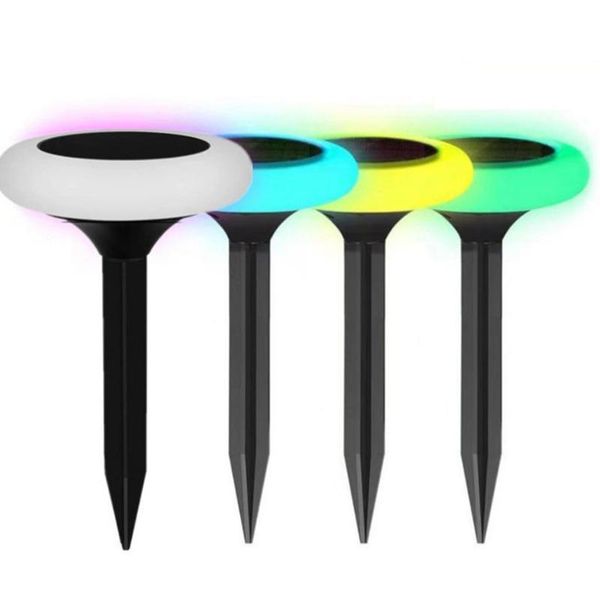 

thrisdar 7 color rgb changeable solar pathway lights outdoor garden landscape lawn for backyard walkway driveway lamps