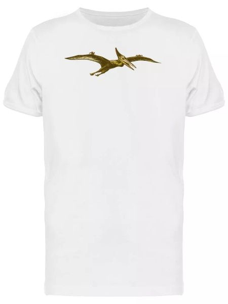 

Golden Pterodactyl Tee Men's -Image by Shutterstock, White;black