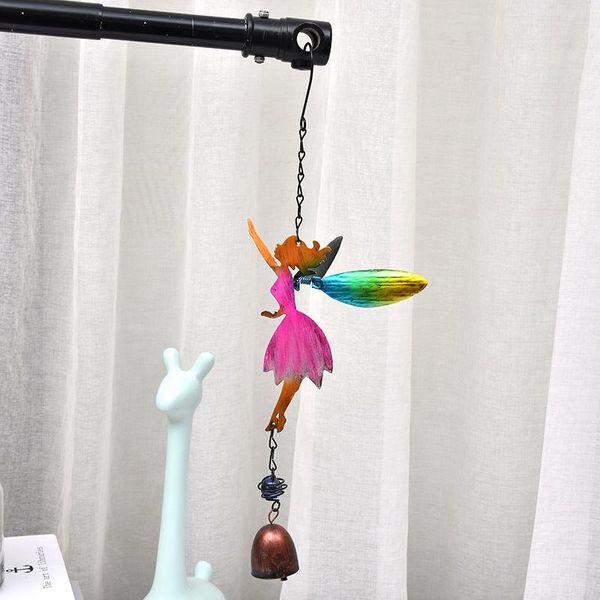 

decorative objects & figurines rainbow crystal angel wind bell chakra suncatcher car charm pendant wall window door hanging ornaments js22