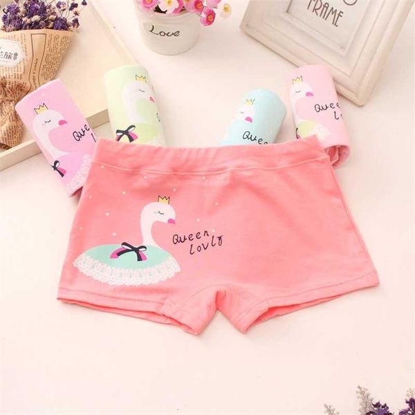 

5 pcs/lot children underwear pure cotton girls panties print child panty breathable panties for girls soft kids boxers briefs 211122, Camo