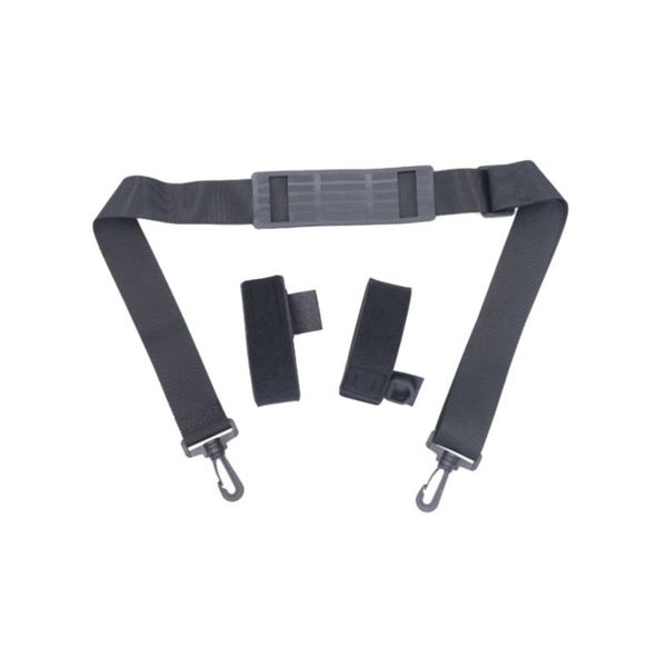 

fishing rod shoulder straps adjustable rods carrier holder belt (black) accessories