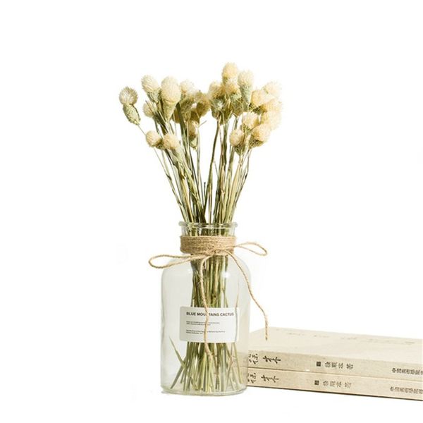 

gass vase fower pot fower basket fower vase decoration home nordic decoration dried hydroponic sma brown botte