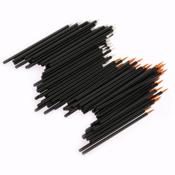 

eyelash curler 50pcs disposable eyeliner brushes set applicator eye makeup wands beauty tools kits ey669