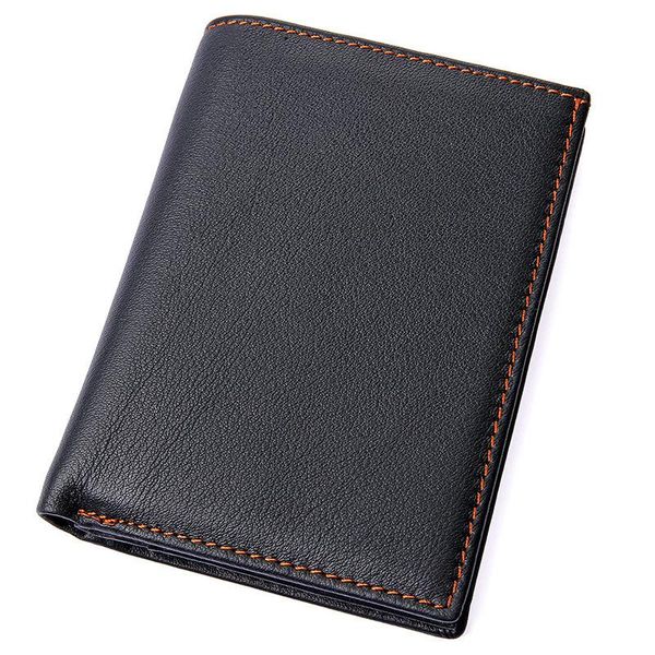 

wallets men's wallet genuine leather men business zipper money bag with coin pocket male purse portemonnee carteira, Red;black
