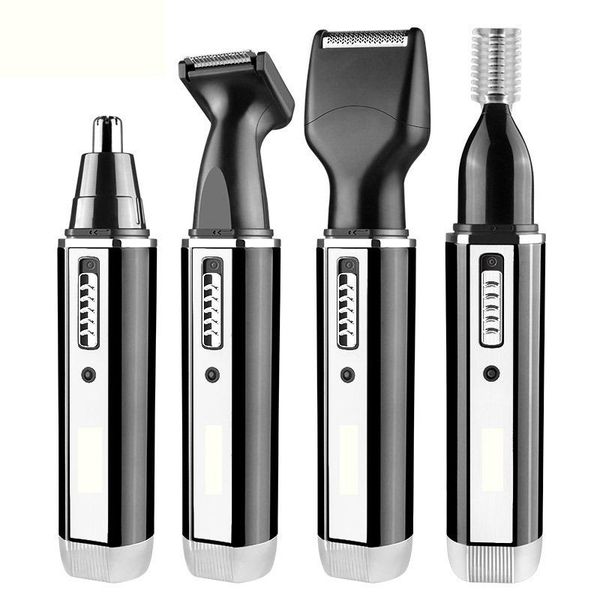 

electric nose & ear trimmers hair trimmer for men rechargeable stainless steel mini razor repair eyebrows 4 in 1