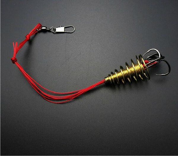 

4pcs explosion fishing hook snap hooks with box