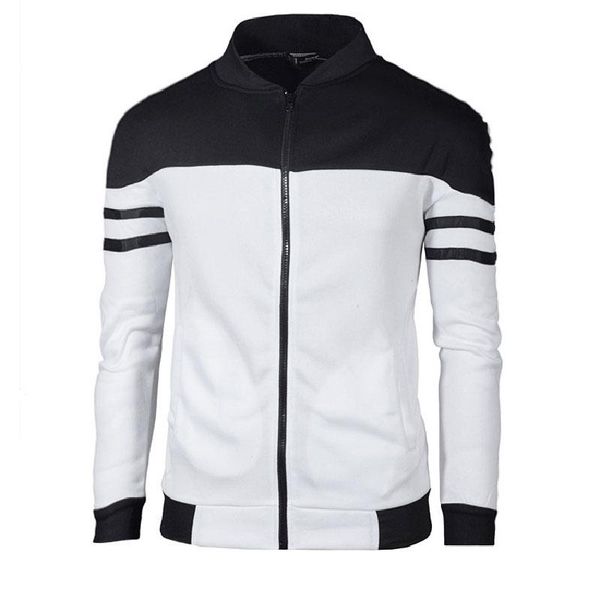 

men's jackets men zip up fashion cardigan coat cotton slim fit streetwear hip hop solid plus size man, Black;brown
