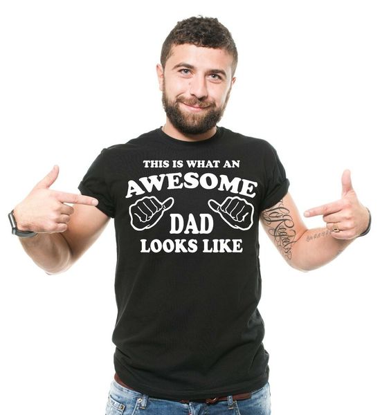 

father's day gift t-shirt gift for dad gift for father mens t-shirt, White;black