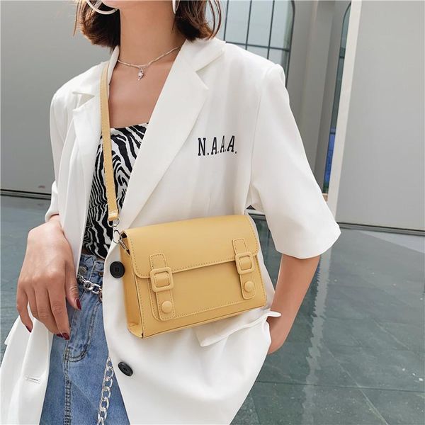 

evening bags handbags for women luxury designer female shoulder crossbody simple solid color pu leather ladies small square tote bag sac