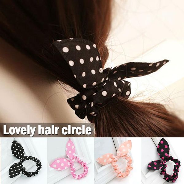 

hair clips & barrettes handmade lovely ear band bow strap headband korean cute polka dot accessories for women ml, Golden;silver
