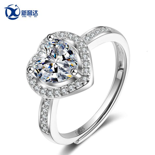 

live delivery of new 925 silver ring for women, Black