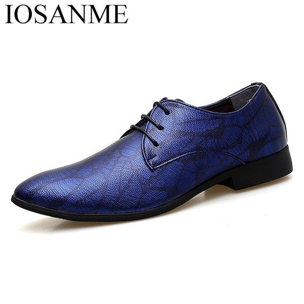

dress shoes designer blue camouflage leather men snake skin wedding male footwear fashion man oxford for, Black