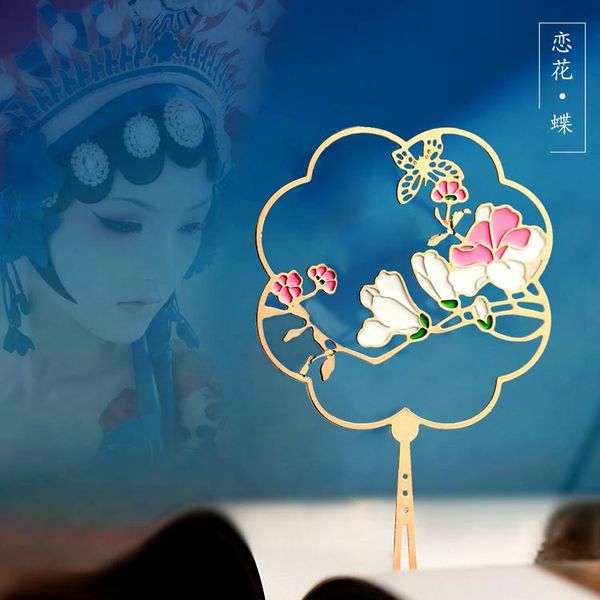 

bookmark chinese style metal bookmarks flowers mountains birds special gifts souvenirs kawaii stationery