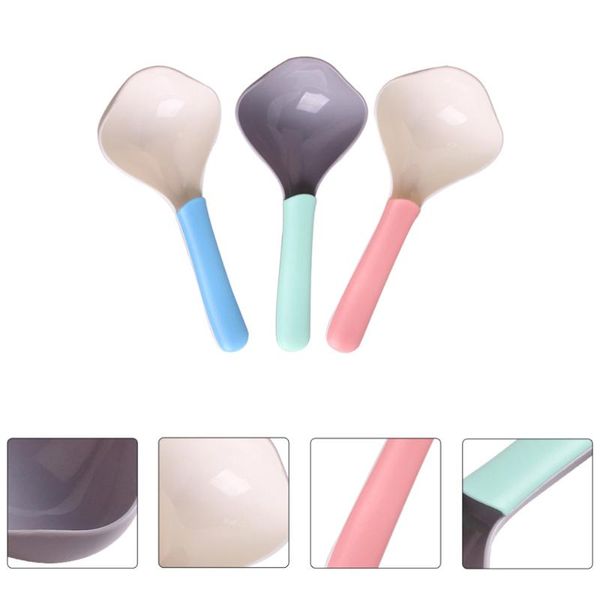 

dog bowls & feeders 3pcs pet scooper cat shovel scoop (mixed color)