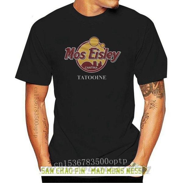 

men's t-shirts mos eisley cantina tatooine t shirt lerage movie 014551, White;black