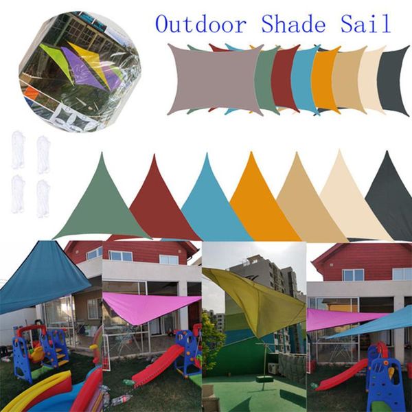 

waterproof sun shelter garden patio swimming pool shades sail awning triangle sunshade outdoor canopy camping shade cloth tents and shelters