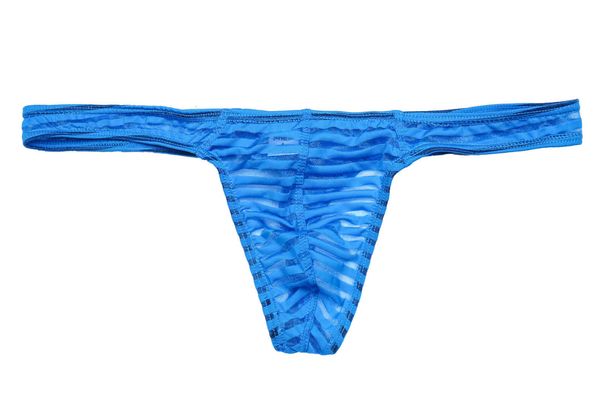 

men's t-underwear translucent breathable low waist u-convex t-pants, Black;white