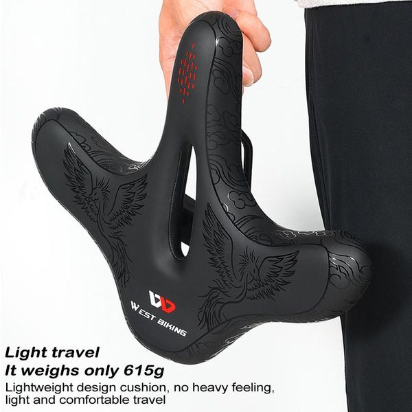 

bike saddles seat bicycle saddle widening cushion comfortable for