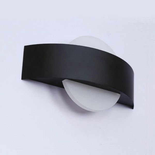 

wall lamps 10pc 10w led vintage black acrylic ac110v/220v waterproof sconce cold warm white wandlamp outdoor lighting